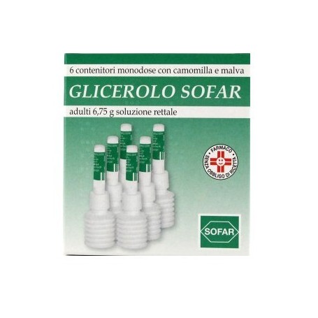 Glicerolo Sofar 6 contenitori 6,75g