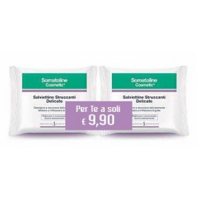 Somatoline C Bipack Salviettine Struccanti 20 + 20