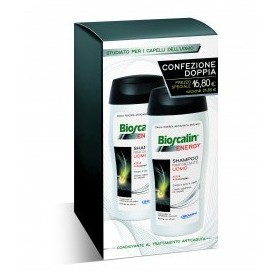 Bioscalin Energy Shampoo 200 + 200 ml doppia confezione