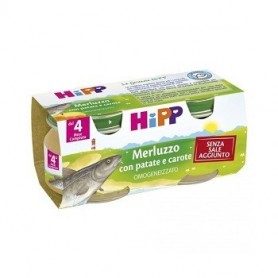 Hipp Omogeneizzato Merluzzo/carote/patata