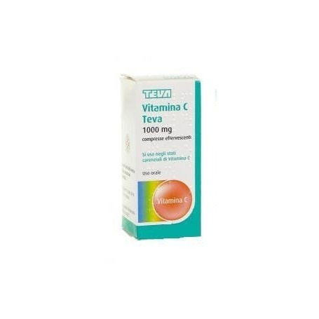 Vitamina C Teva 10 Compresse Effervescenti 1g