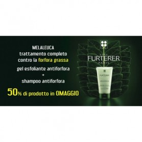 Rene Furterer Melaleuca Shampoo Forfora Grassa + Gel esfoliante