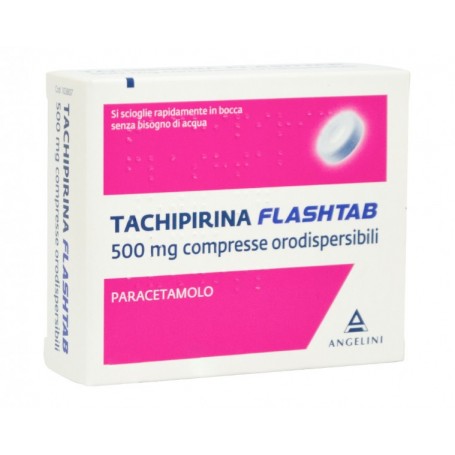 Tachipirina Flashtab 16 Compresse 500 mg Febbre e Dolori