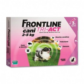 Frontline Tri-act 3pip 0,5ml Cani 2-5kg