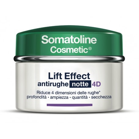 Somatoline C Lift Effect 4d Filler Crema Notte antirughe 50ml