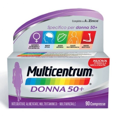 Multicentrum Donna 50+ 90 compresse Pfizer