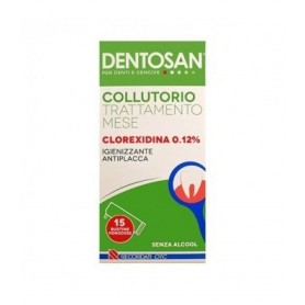 Dentosan Collutorio Monodose 0,12% 15 buste