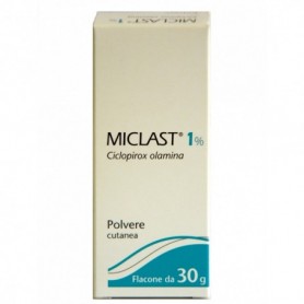 Miclast polvere Cutanea Fiale 30g 1%