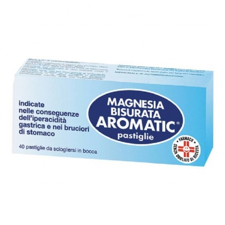 Magnesia Bisurata Aromatic 80 compresse Pfizer