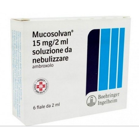 Mucosolvan soluzione da nebulizzare 6 fiale 15mg 2ml
