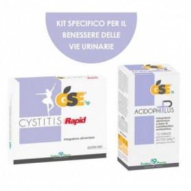 Kit Commerciale Gse Cystitis Rapid + acidophiplus per cistiti