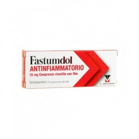 Fastumdol Antinfiammatorio 10 compresse 25mg Menarini