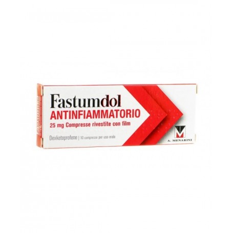 Fastumdol Antinfiammatorio 10 compresse 25mg Menarini