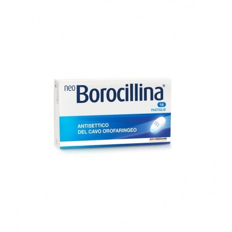Neoborocillina 16 pastiglie 1,2+20mg bocca e gola