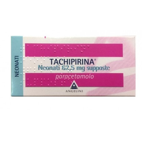 Tachipirina neonati 10 supposte 62,5mg febbre
