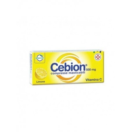 Cebion Compresse Masticabili Limone Vitamina C 20 compresse