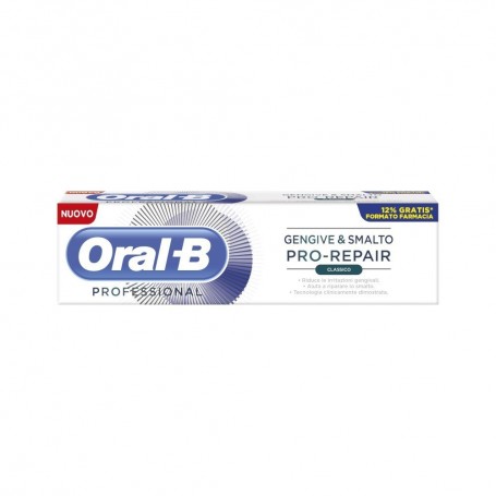 Oralb Pro Repair Dentifricio Classico 85ml Irritazioni Gengivali Smalto