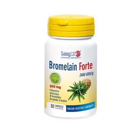 Longlife Bromelain Forte 30 tavolette
