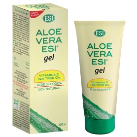 Aloe Vera Esi Gel Vitamina E Tea Tree Oil 200ml pelle secca e irritata