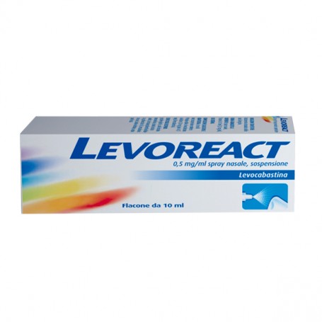 Levoreact spray Nasale 10ml 0,5mg