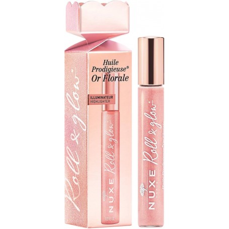Mini Cracker Huile Prodigieuse Or Florale Roll & Glow Nuxe
