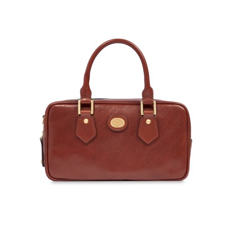 Borsa Bauletto Boston Bag in pelle 04541501 The Bridge