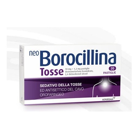 Neoborocillina Tosse 20 pastiglie Alfasigma